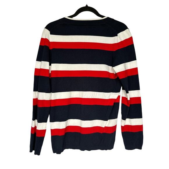 Tommy Hilfiger Women’s Stripe Sweater Size M - Picture 2 of 6